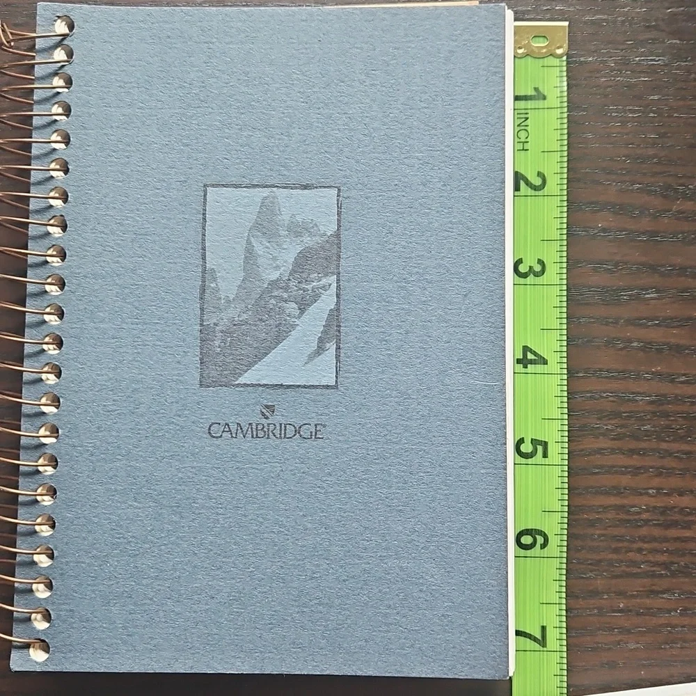 NEW. Cambridge Blue Spiral Notebook - Picture 2 of 9